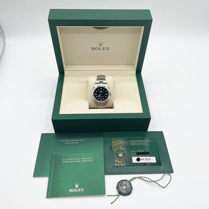 勞力士Explorer I 124270黑色36mm