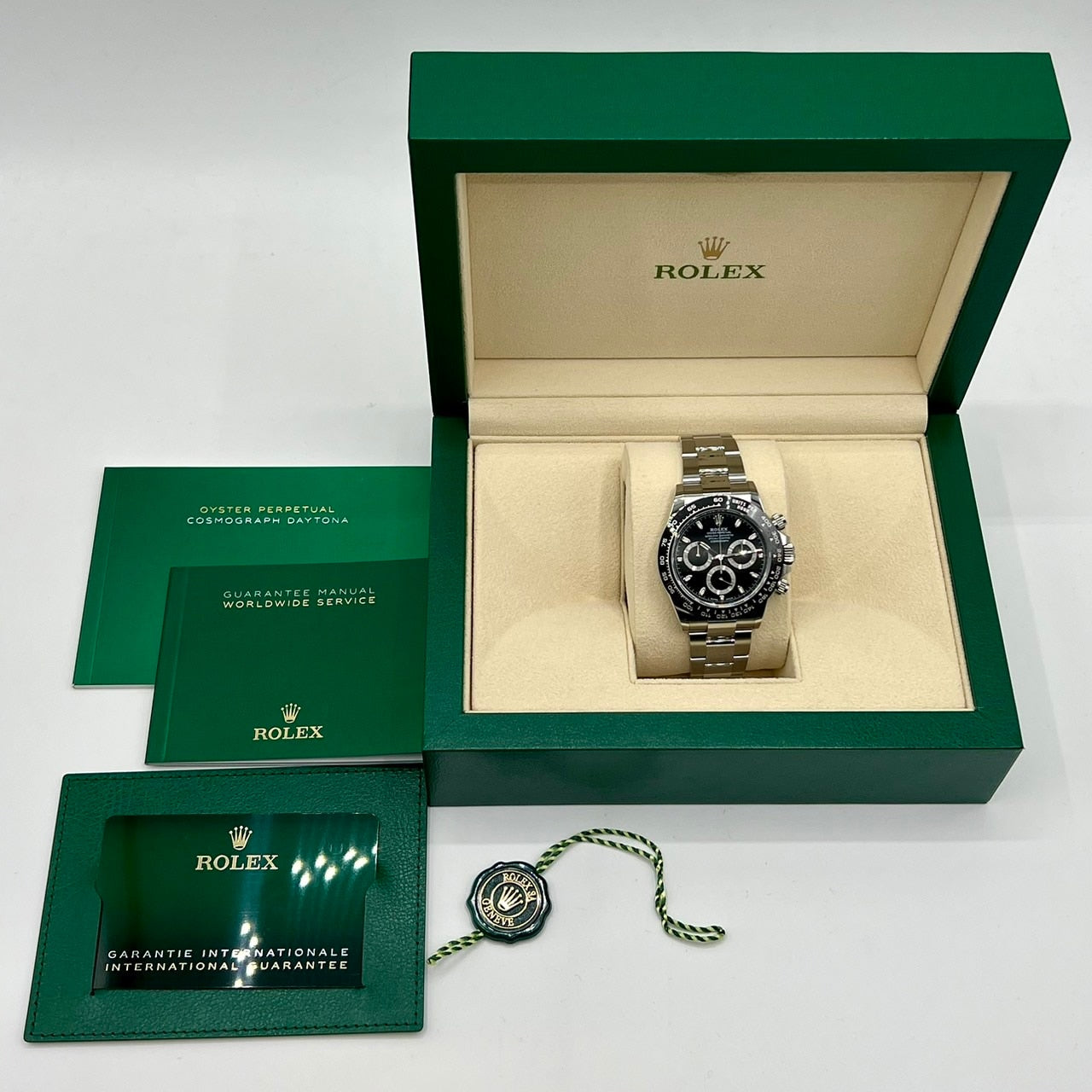 Pre-Owned [October 2023 Payment] Rolex Daytona 116500LN Oyster Bracelet Black