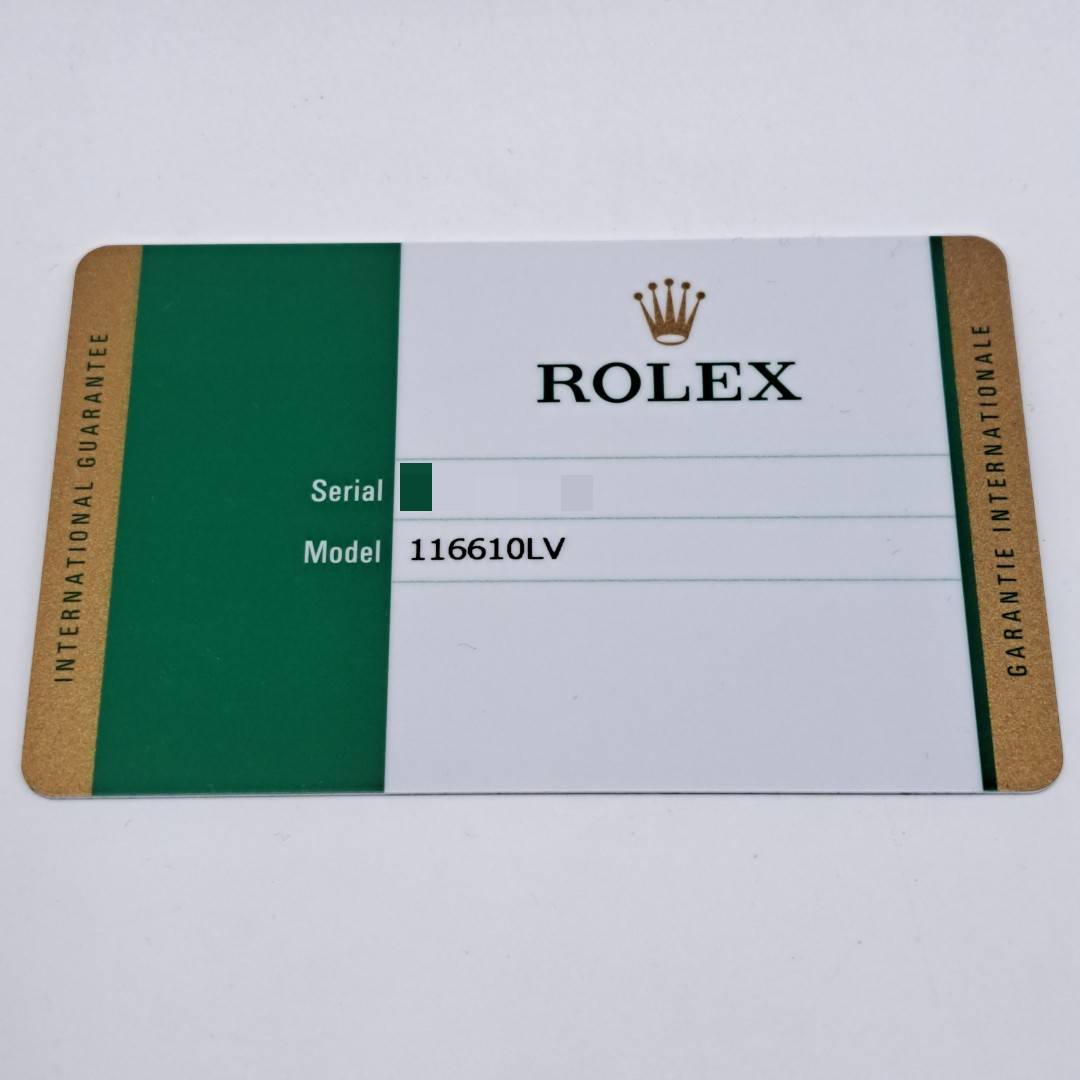 Pre-Owned [2020 Guarantee] Rolex Submariner Date 116610LV Oyster Bracelet 40?o