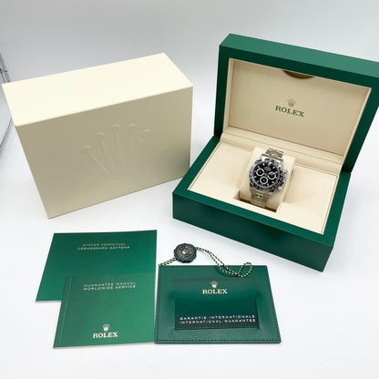 [新2023]勞力士Daytona 126500LN牡蠣手鍊黑色40mm