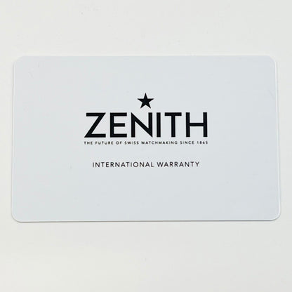 Pre-Owned Zenith Chronomaster Sport YOSHIDA SPECIAL EDITION 03.3107.3600/56.M3100 Green 41mm