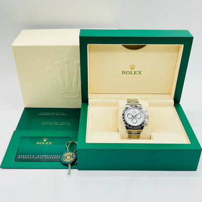 プレオウンド 【2023年新作】ロレックス デイトナ 126500LN  ホワイト 40mm ステンレススチール オイスターブレス