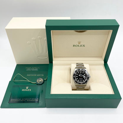 사전 소유의 롤렉스 바다 거주자 126600 굴 팔찌 검은 43mm
