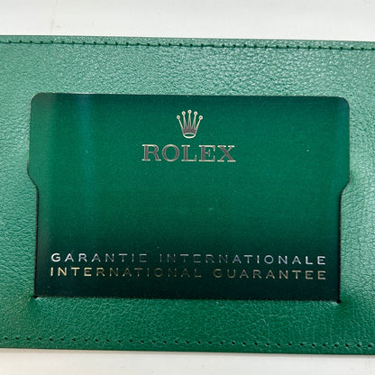 사전 소유 [지원 가격! 나는 항상 그것을 원했다! Rolex Oyster Perpetual 126000 굴 팔찌 청록색 청록색 36mm