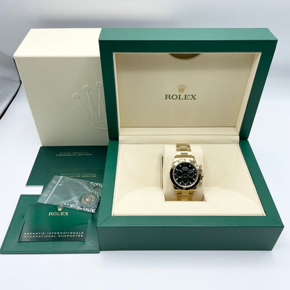 希少なデイトナ生産終了モデル！ロレックス デイトナ 116508 グリーン オイスターブレスレット 40mm