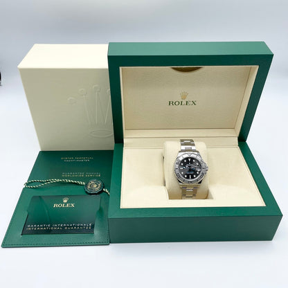 プレオウンド ロレックス ヨットマスター 268622 オイスターブレスレット ダークロジウム 37mm