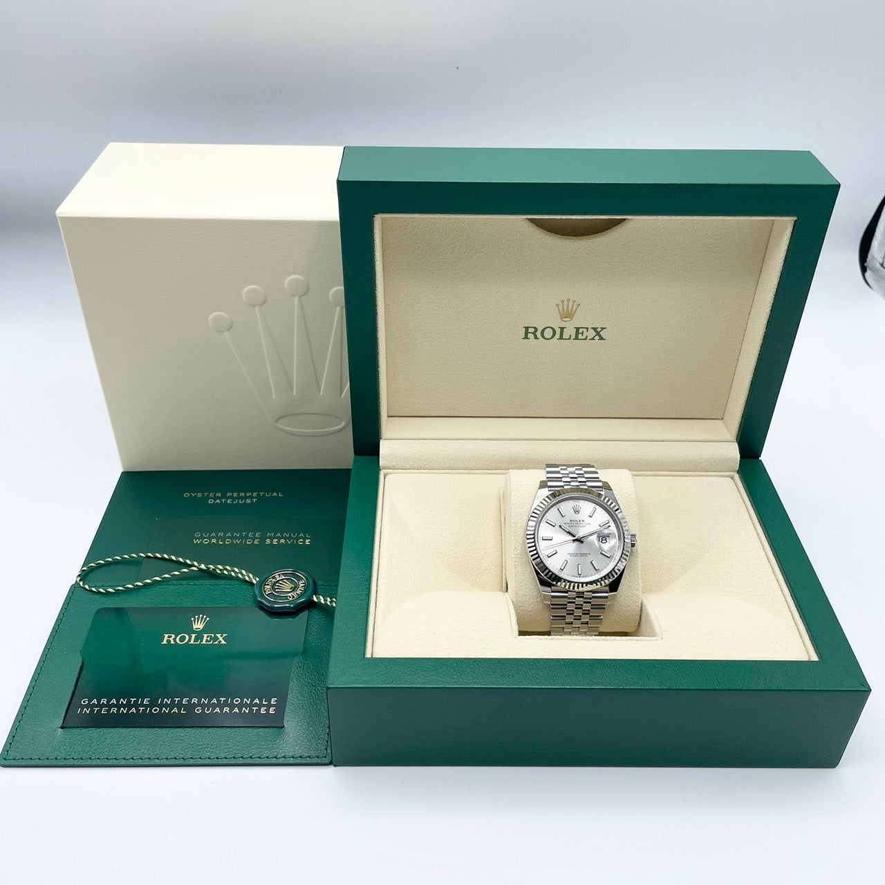 プレオウンド ロレックス デイトジャスト 126334 シルバー ジュビリーブレス 41mm