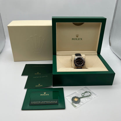 プレオウンド ロレックス デイトナ 116515LN  ブラックラバーベルト チョコレート＆ブラック 40mm