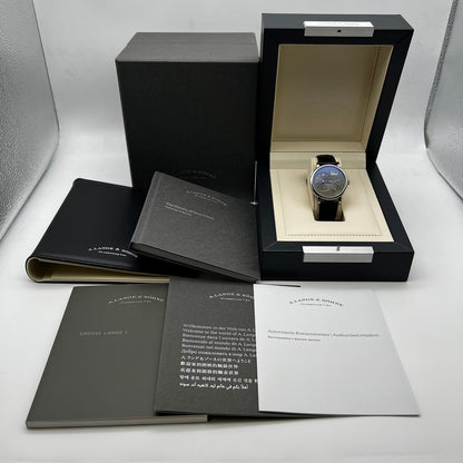 プレオウンド ランゲ&ゾーネ ランゲ1 137.038 ホワイトゴールド グレー 41mm