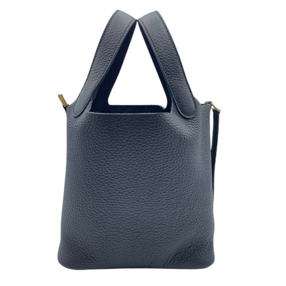 [Cash Special Price] Hermes Picotin Lock PM Noir Torillon Clemence Gold Hardware B Engraved