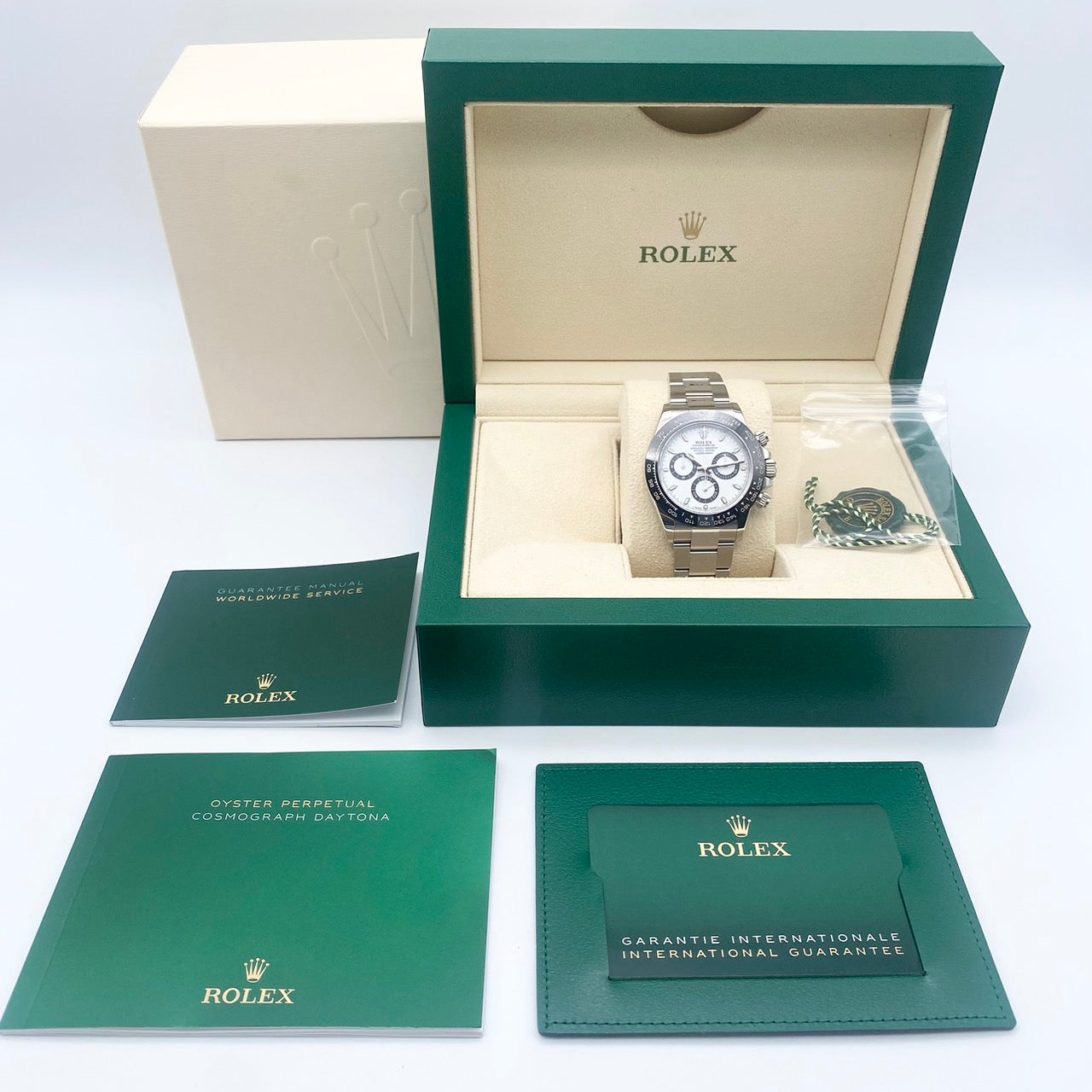 プレオウンド ロレックス デイトナ 116500LN ホワイト オイスターブレス 40mm