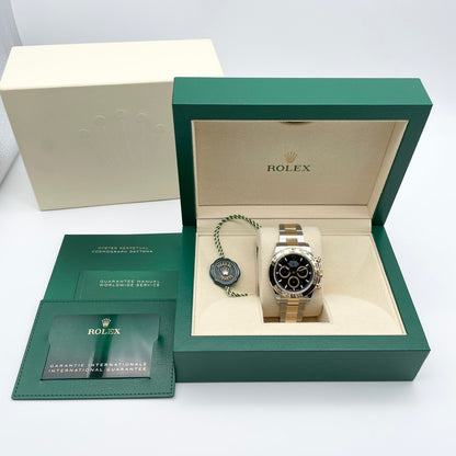 プレオウンド ロレックス デイトナ 126503 ブラック ステンレススチール＋ゴールド オイスターブレス 40mm
