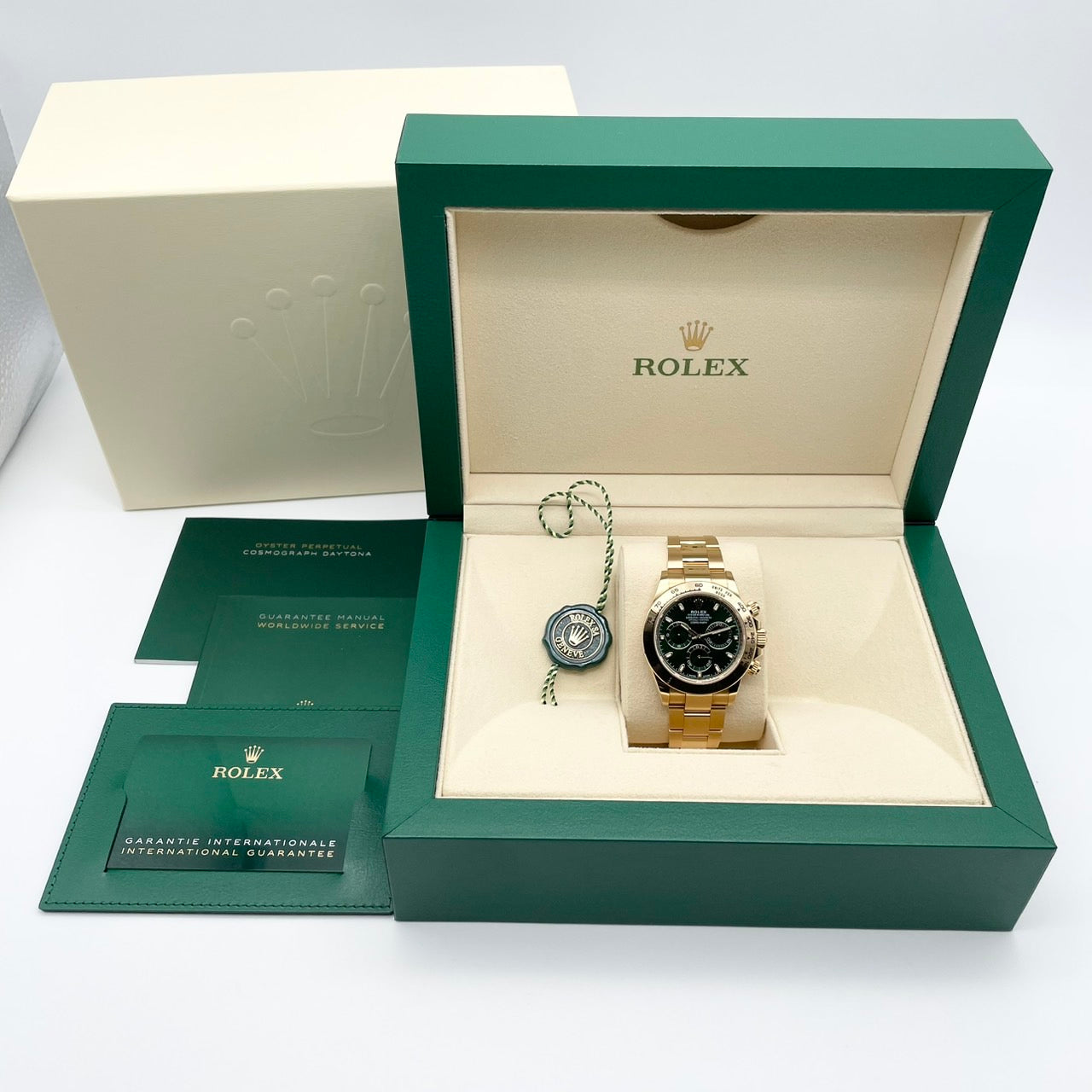 [包括新費用！ ]】勞力士代托納116508綠色牡蠣手鍊40mm