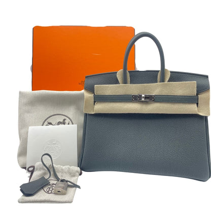 Hermes Birkin 25 New Vere Fonse Togo Silver Fittings w 새로