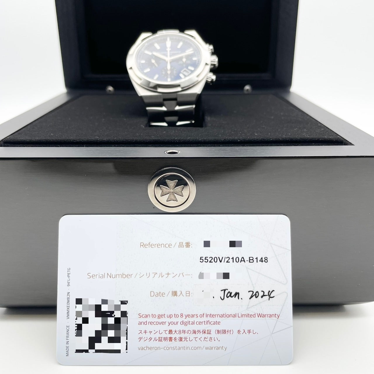 Pre-Owned Vacheron Constantin Oversys Chronograph 5520V/210A-B148 42.5mm