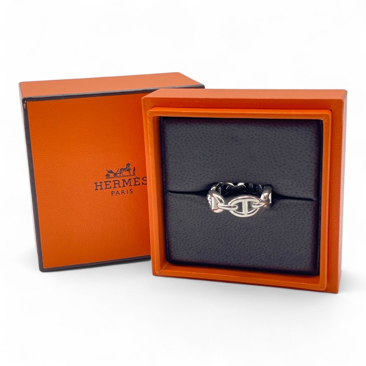 プレオウンドエルメス シェーヌ・ダンクル アンシェネリング 52 シルバー925