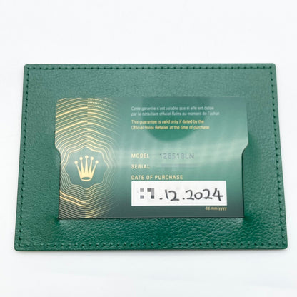 プレオウンド ロレックス デイトナ 126518LN イエローゴールド ホワイト 40mm