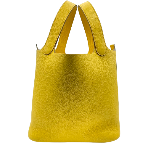 Hermes Picotin Lock MM Saint Torillon Clemence Silver 피팅