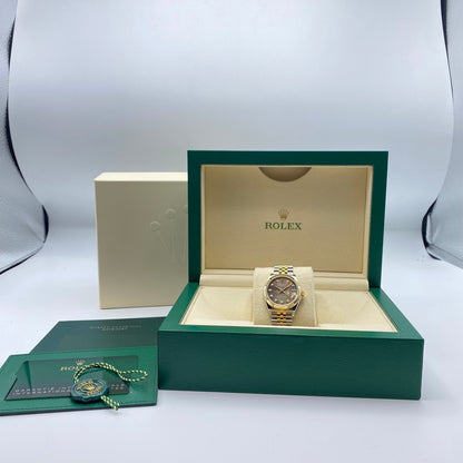 Rolex Datejust 278273 Black Mother of Pearl Jubilee Bracelet 31mm