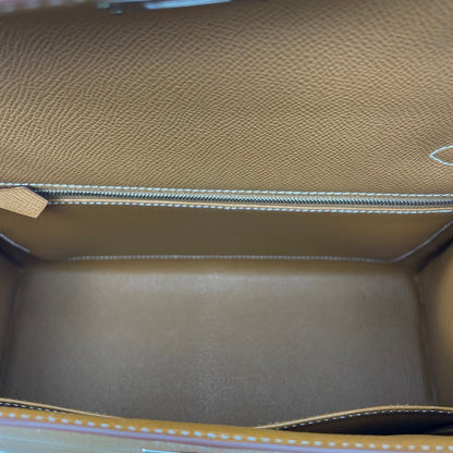 [현금 가격] Hermes Kelly 28 Gold Epson Silver Hardware W 새겨 져