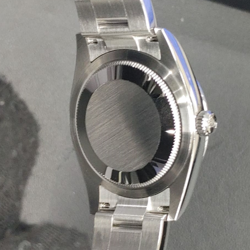 Pre-Owned Rolex Oyster Perpetual 124200 Oyster Bracelet Black
