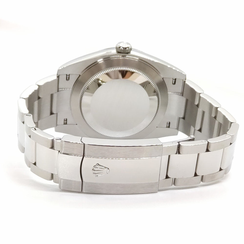 Pre-Owned Rolex Datejust 126334 Fluted motif Oyster bracelet Bright blue