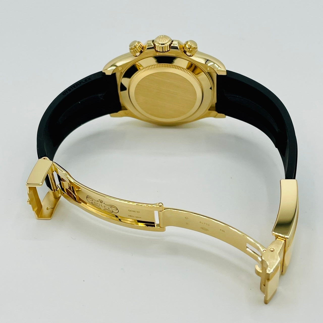 プレオウンド ロレックス デイトナ 116518LN メテオライト＆ブラック ブラックラバーベルト 40mm