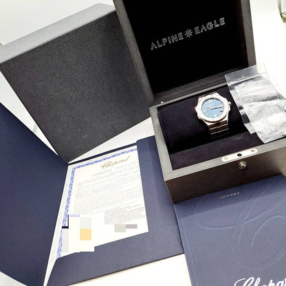 Pre-Owned Chopard Alpine Eagle Large 298600-3001 Blue 41mm