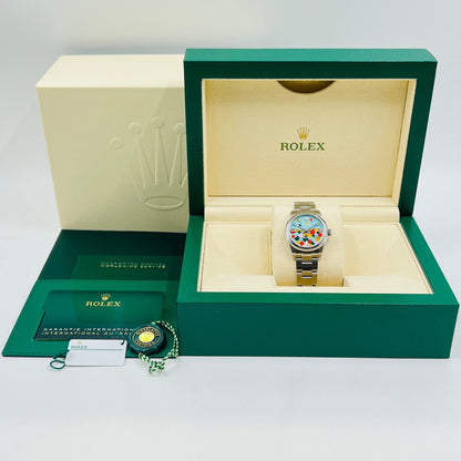【2023 年新品】31 毫米绝对必备！劳力士蚝式恒动 277200 蚝式手链 Celebration Motif 31 毫米