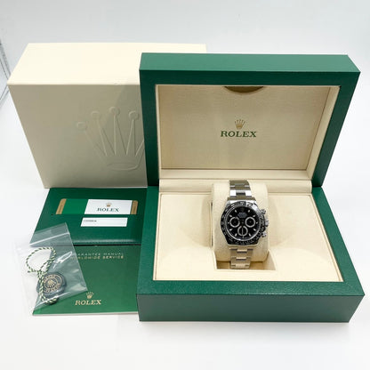 プレオウンド ロレックス デイトナ 116500LN オイスターブレスレット ブラック　40ｍｍ