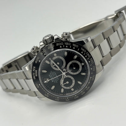 [新付款2021年2月]勞力士Daytona 116500LN牡蠣手鐲黑色40mm