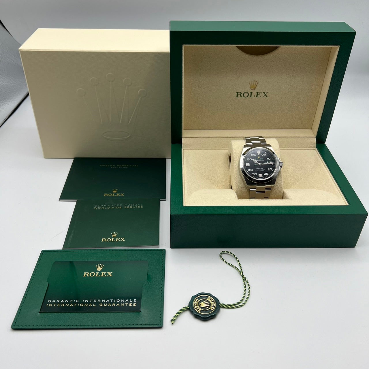 プレオウンド ロレックス エアキング 126900 ブラック 40mm