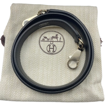 [Cash Price] Hermes Kelly 28 Noir Sombrero Silver Fittings A Engraved