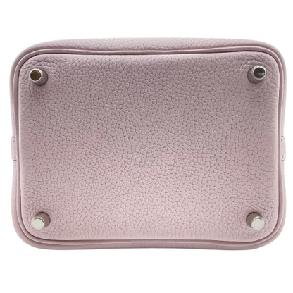 プレオウンド エルメス ピコタンロック PM モーヴペール トリヨンクレマンス シルバー金具 W刻印