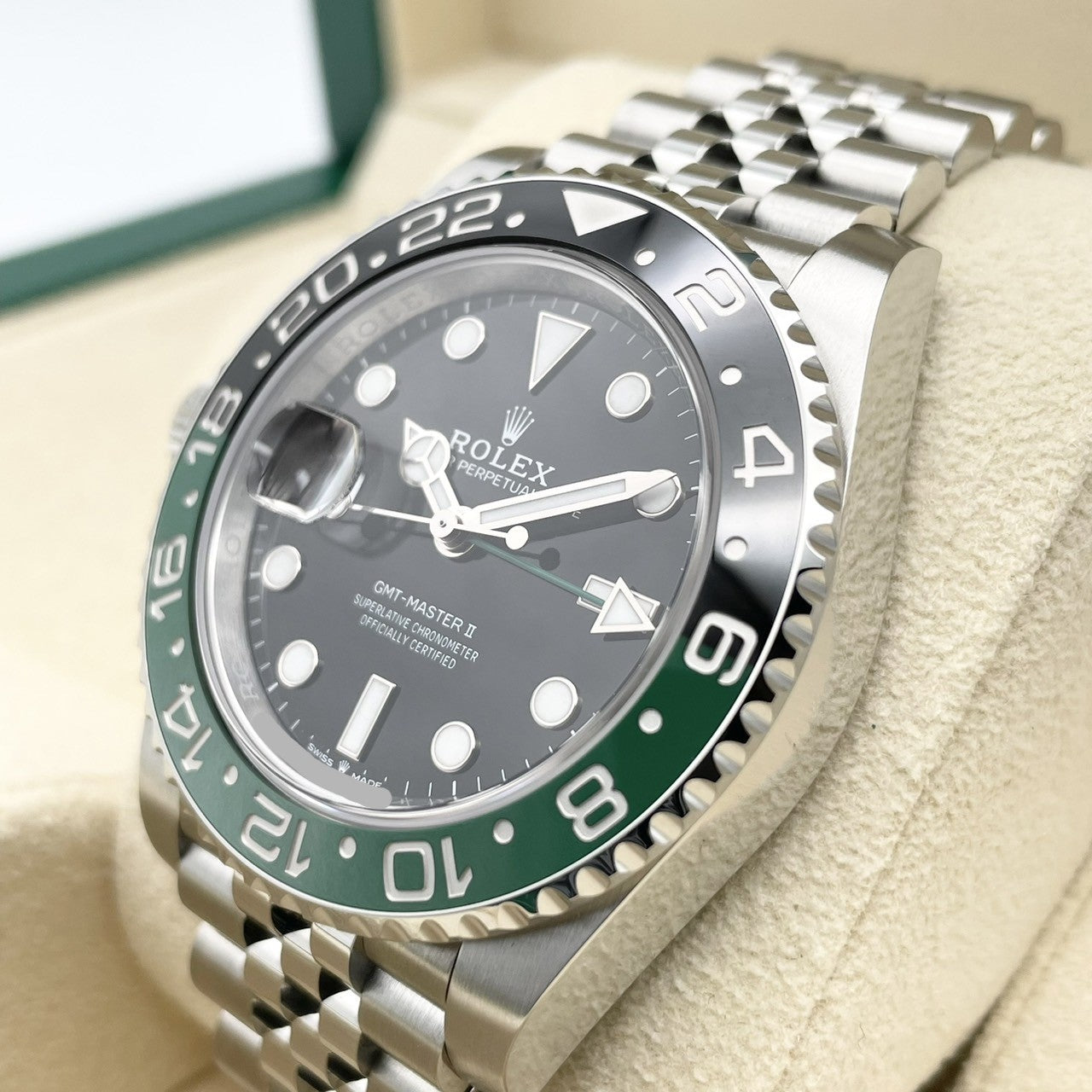 롤렉스 GMT 마스터 II 126720VTNR JUBILEE 팔찌 40mm