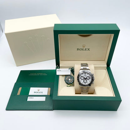 사전 소유 롤렉스 데이토나 116500LN 굴 팔찌 흰색 40mm