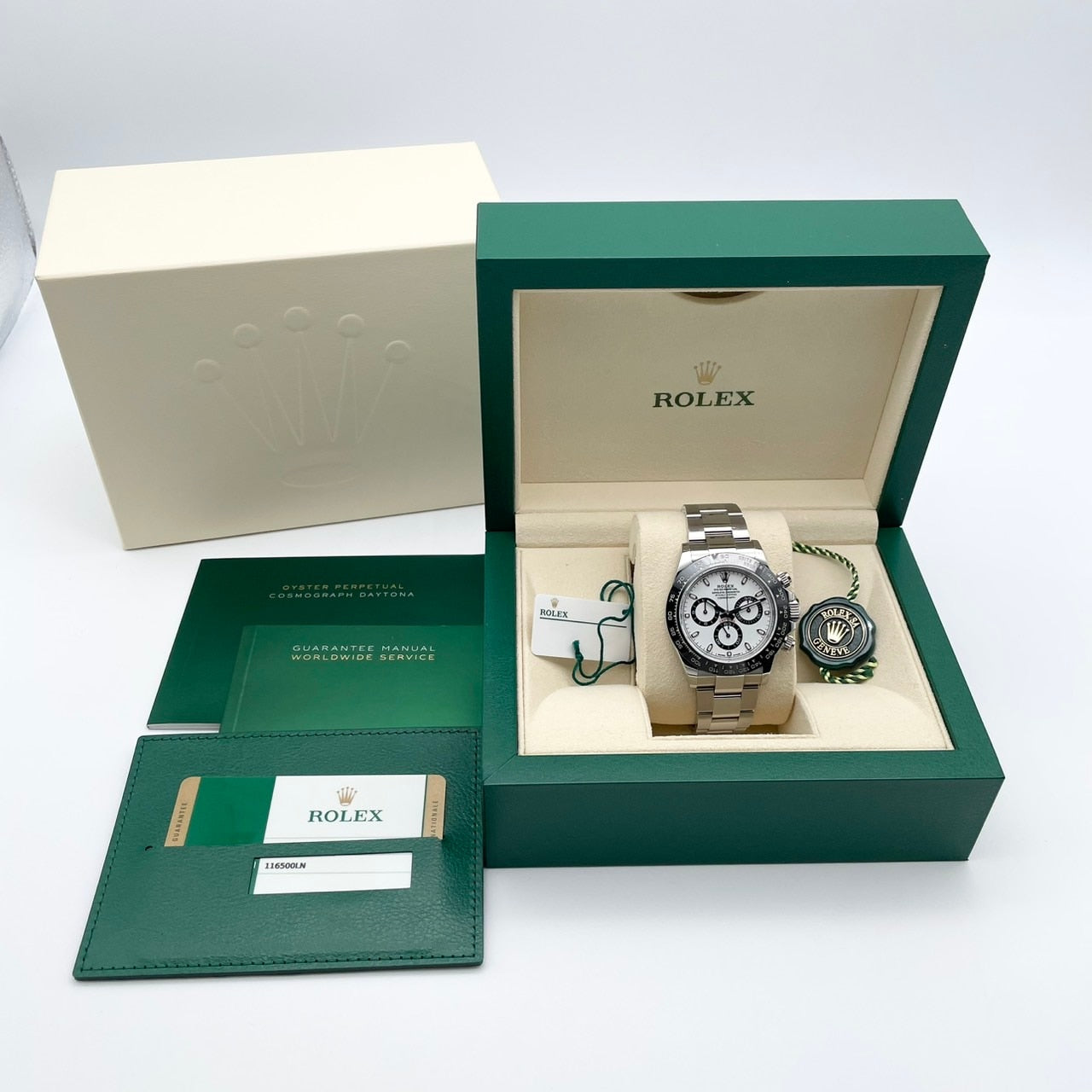 ロレックス デイトナ 116500LN ホワイト オイスターブレスレット 40mm