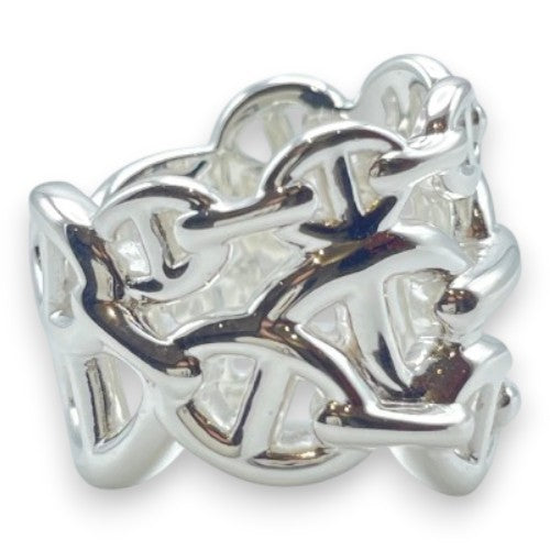 プレオウンドエルメス シェーヌ・ダンクル アンシェネ リング GM 50 シルバー925 10号