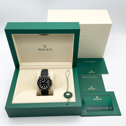 プレオウンド ロレックス ヨットマスター 226658 ブラック イエローゴールド 42mm