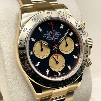 プレオウンドロレックス デイトナ 116508 ブラック・シャンパン オイスターブレスレット 40mm