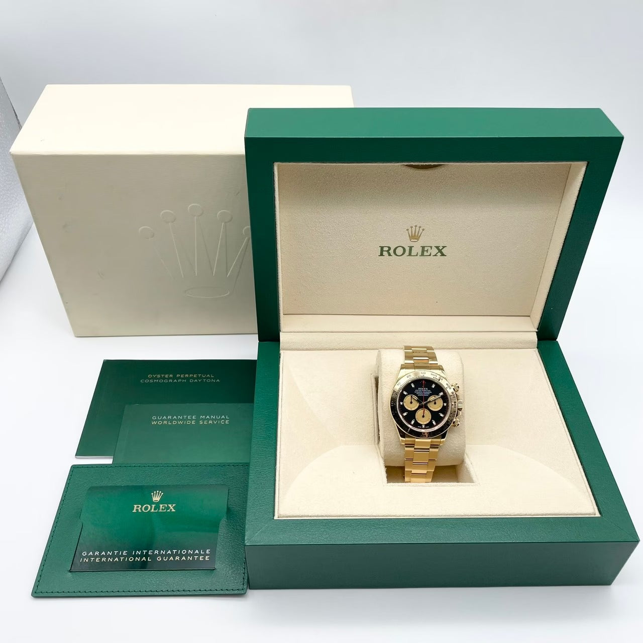 プレオウンドロレックス デイトナ 116508 ブラック・シャンパン オイスターブレスレット 40mm