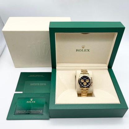 プレオウンドロレックス デイトナ 116508 ブラック・シャンパン オイスターブレスレット 40mm