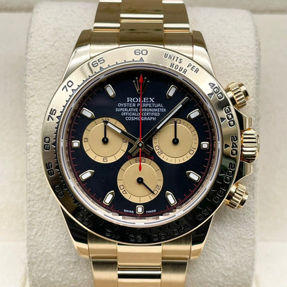 プレオウンドロレックス デイトナ 116508 ブラック・シャンパン オイスターブレスレット 40mm