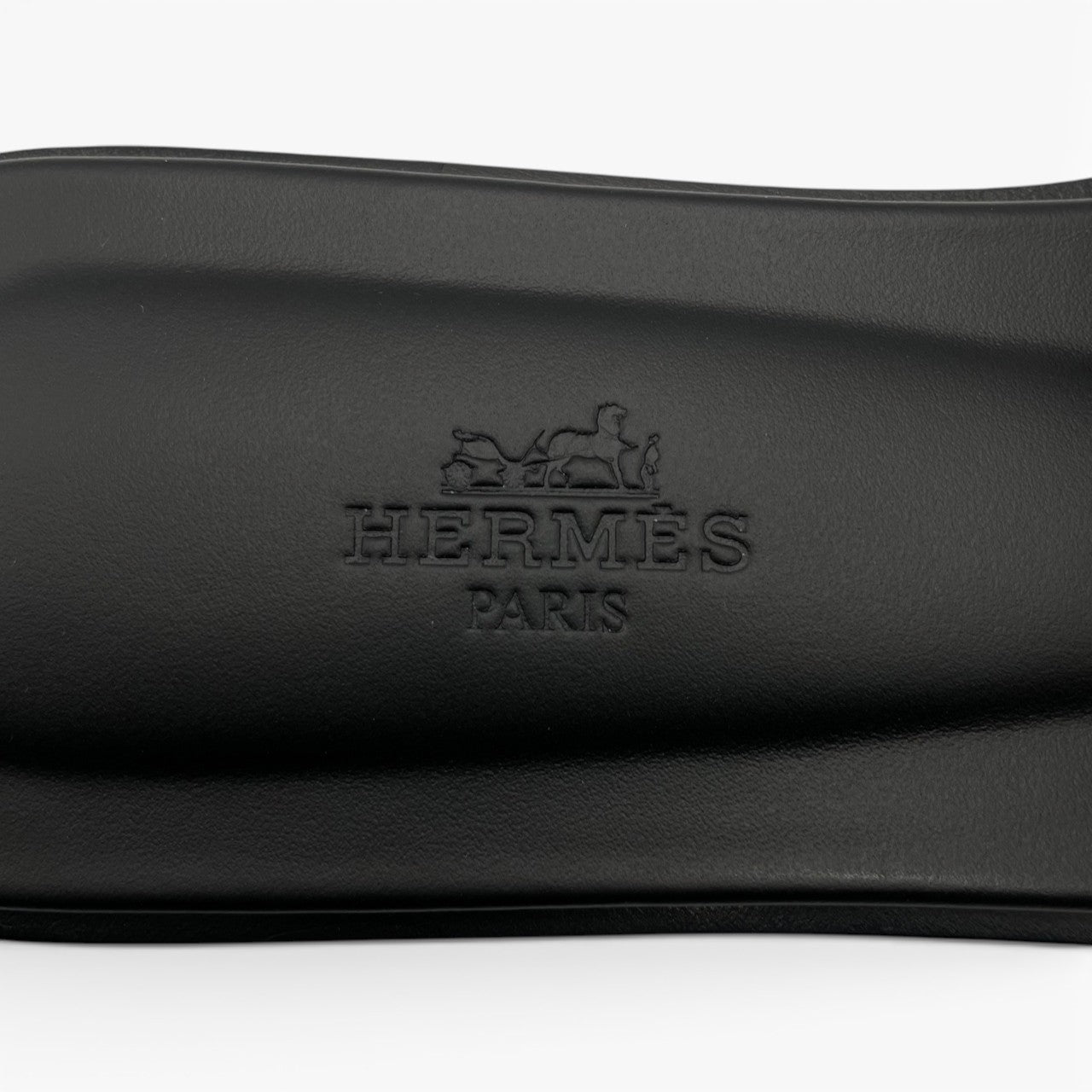 プレオウンドエルメス オアジス サンダル 37 ノワール 23cm