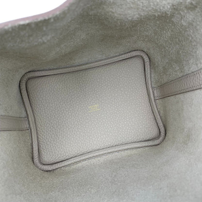 プレオウンドエルメス ピコタンロック PM べトン トリヨンクレマンス ゴールド金具 B刻印