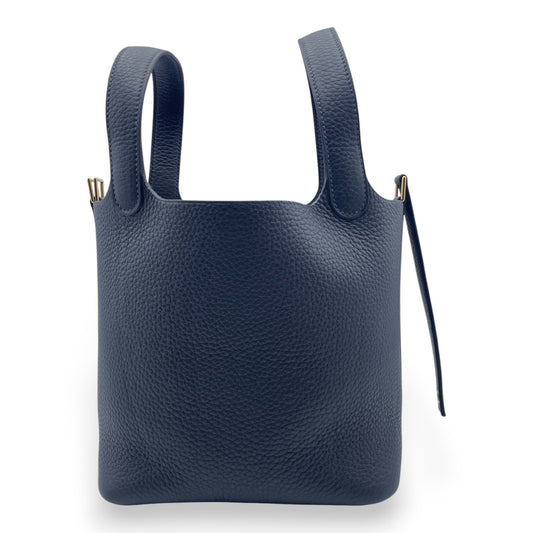 プレオウンドエルメス ピコタンロック PM キャバン トリヨンクレマンス ゴールド金具 K刻印