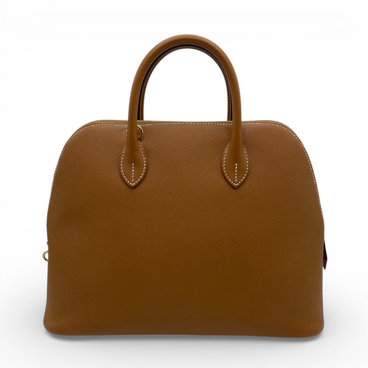 プレオウンドエルメス ボリード1923 30 ゴールド エプソン ゴールド金具 K刻印