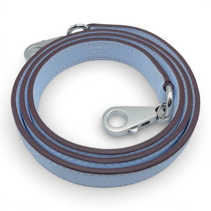 プレオウンドエルメス ケリー 25 ブルーブリュム スイフト シルバー金具 Z刻印