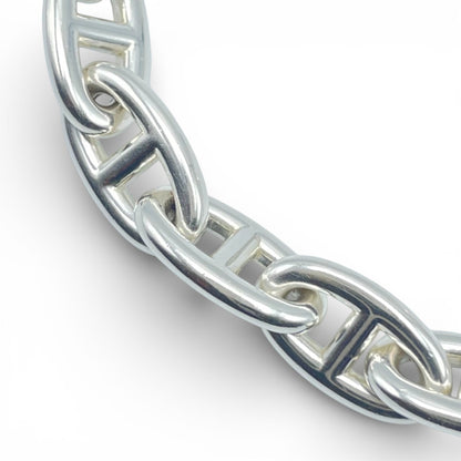 プレオウンドエルメス シェーヌ・ダンクル ブレスレット GM シルバー925 13コマ