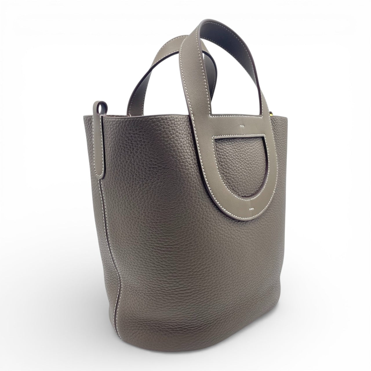 プレオウンドエルメス インザループ 23 エトゥープ トリヨンクレマンス ゴールド金具 B刻印